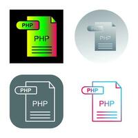 php vector icoon