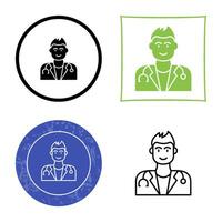 dokter vector pictogram