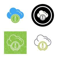 cloud computing vector icon