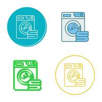 wasmachine vector pictogram