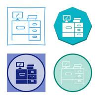 bureau vector pictogram