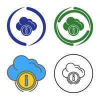 cloud computing vector icon