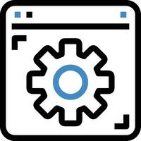 uitrusting instelling symbool icoon vector afbeelding. illustratie van de industrieel wiel mechine mechanisme ontwerp beeld