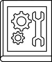 uitrusting instelling symbool icoon vector afbeelding. illustratie van de industrieel wiel mechine mechanisme ontwerp beeld