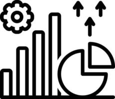 lijn pictogram voor afbeelding vector