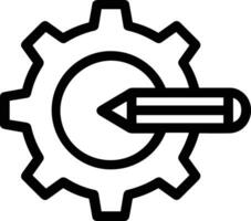 uitrusting instelling symbool icoon vector afbeelding. illustratie van de industrieel wiel mechine mechanisme ontwerp beeld