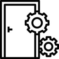 uitrusting instelling symbool icoon vector afbeelding. illustratie van de industrieel wiel mechine mechanisme ontwerp beeld