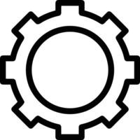 uitrusting instelling symbool icoon vector afbeelding. illustratie van de industrieel wiel mechine mechanisme ontwerp beeld