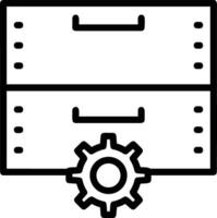 uitrusting instelling symbool icoon vector afbeelding. illustratie van de industrieel wiel mechine mechanisme ontwerp beeld