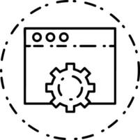 uitrusting instelling symbool icoon vector afbeelding. illustratie van de industrieel wiel mechine mechanisme ontwerp beeld