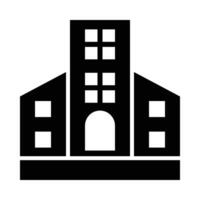 appartement vector glyph icoon voor persoonlijk en reclame gebruiken.