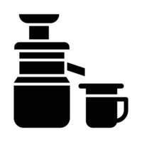 sapcentrifuge vector glyph icoon voor persoonlijk en reclame gebruiken.