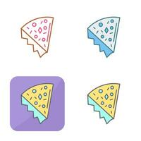 pizza plak vector icoon