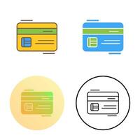 creditcard vector pictogram