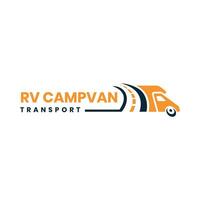 recreatief voertuig vervoer logo ontwerp creatief en modern concept vector