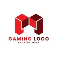 gaming logo creatief en uniek concept ontwerp met brief Mark g en gaming troosten vector