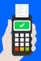contactloos betaling - credit kaart betaling vector