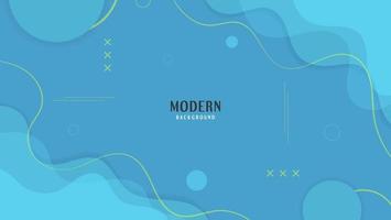 abstract modern tech blauw golfvormen achtergrondontwerp vector