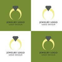 sieraden logo ontwerp vector