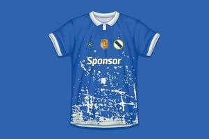 voetbal Jersey ontwerp voor sublimatie, sport t overhemd ontwerp vector