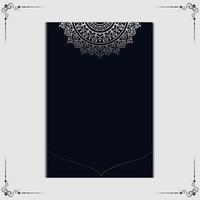 luxe decoratieve mandala achtergrond vector