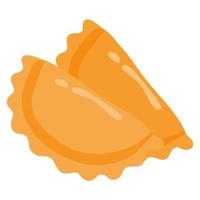 empanada illustratie concept vector