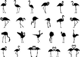 flamingo silhouetten, flamingo vogel silhouet, flamingo Svg, flamingo vector illustratie, flamingo clip art, flamingo vogel icoon