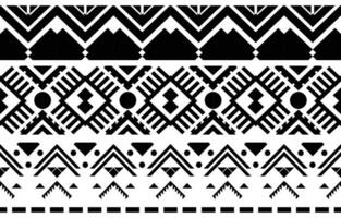 etnisch abstract ikat kunst. naadloos patroon in stam, volk borduurwerk, en Mexicaans stijl. aztec meetkundig kunst ornament print ontwerp voor tapijt, textiel, omslag, behang, kleding stof, inpakken, kleding, vector