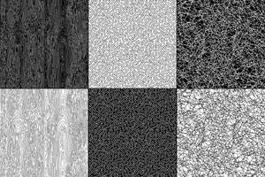 zwart en wit natuurlijke texturen vector