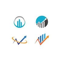 bedrijfsfinanciën logo vector