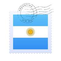argentinië postzegel vector