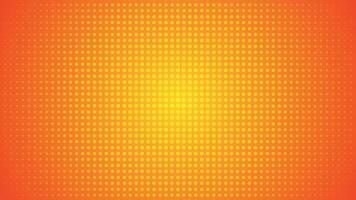abstract oranje achtergrond, halftone dots vector