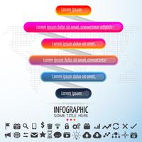 Infographics ontwerpsjabloon vector