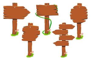 hout uithangbord vector clip art