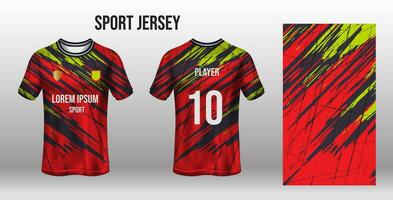 sport Jersey ontwerp kleding stof textiel voor sublimatie vector