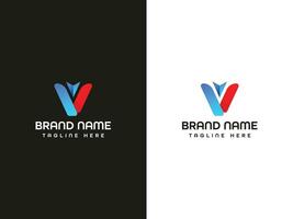 brief logo ontwerp vector