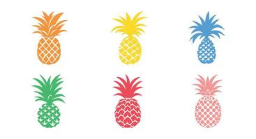 aloha gevoel ananas vector kalmte