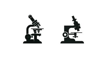 ingewikkeld microkosmos silhouetten in wetenschap vector