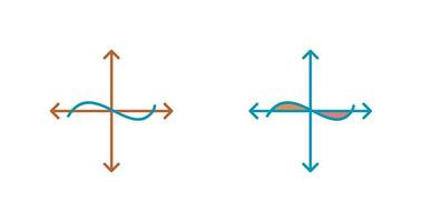 uniek diagram vector icoon