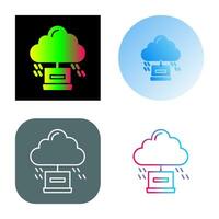 cloud computing vector icon