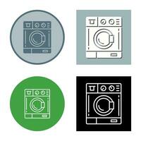 wasmachine vector pictogram