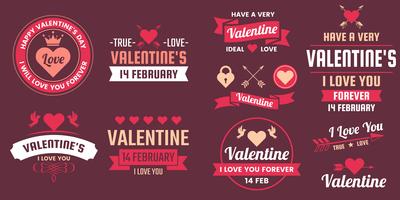 Valentine-sjabloonbanner Vectorachtergrond voor banner vector