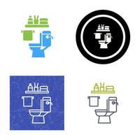 toilet vector pictogram