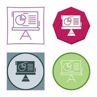 cirkeldiagram vector pictogram