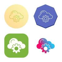 cloud computing vector icon