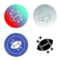 rugby vector pictogram