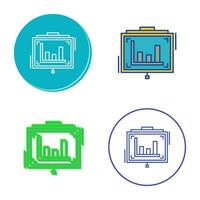 presentatie vector pictogram