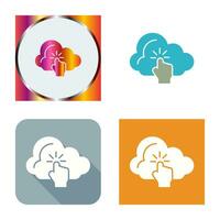 cloud computing vector icon