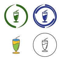 milkshake vector pictogram