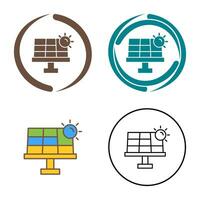 zonne-energie vector pictogram